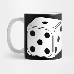 Dice Board Game Tabletop Gambling Mug